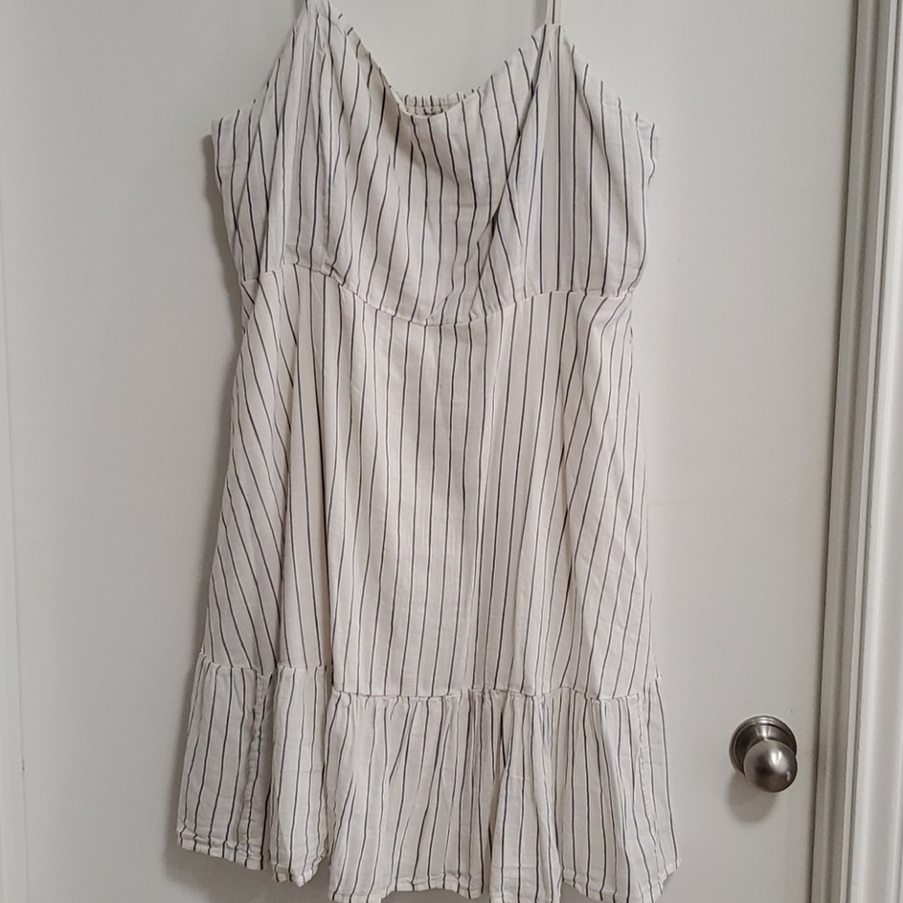Old Navy Pinstripe Dress XL